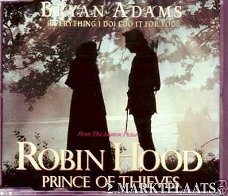 Bryan Adams - EVERYTHING I DO I DO IT FOR YOU 4 Track CDSingle  Uit De film Prince Of Thieves