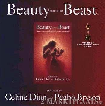 Céline Dion & Peabo Bryson - Beauty And The Beast 2 Track CDSingle - 1