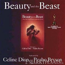Céline Dion & Peabo Bryson - Beauty And The Beast 2 Track CDSingle