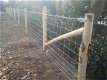 Rasterpalen van kastanjehout, schapenhek, poorten - 2 - Thumbnail