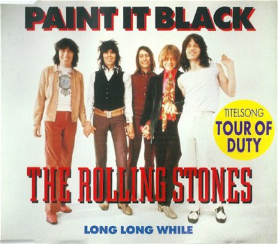 Rolling Stones Paint It Black 2 Track CDSingle - 1