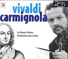 Carmignola -Antonio Vivaldi -Les Quartre Saisons ( 2 CD) (Nieuw/Gesealed)