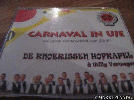 Carnaval in Uje - De Knoerissen Hofkapel & Willy Verwegen 3 Track CDSingle - 1