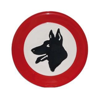 honden verbodsbord - 1