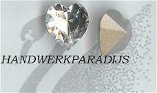 Swarovski 4800 Crystal Hart 6mm Per Stuk