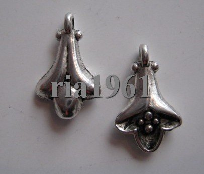 bedeltje/charm bloem:bloemetje 06 -14x9mm: 10 voor 0,75 - 1