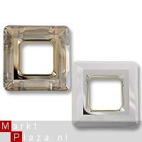 Swarovski 4439 Crystal Golden Shadow 20mm Per Stuk - 1