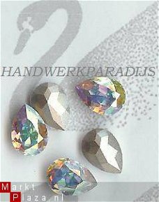 Swarovski 4300 Crystal AB 13 x 7.8mm Per Stuk