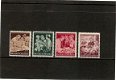 Duitsland, Duitse Rijk Michelnummers 869 t/m 872 ongestempeld - 1 - Thumbnail