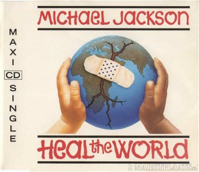 Michael Jackson - Heal The World 4 Track CDSingle - 1