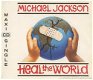 Michael Jackson - Heal The World 4 Track CDSingle - 1 - Thumbnail