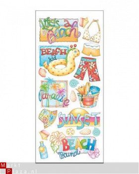 CREATIVE IMAGINATIONS beach stickers - 1