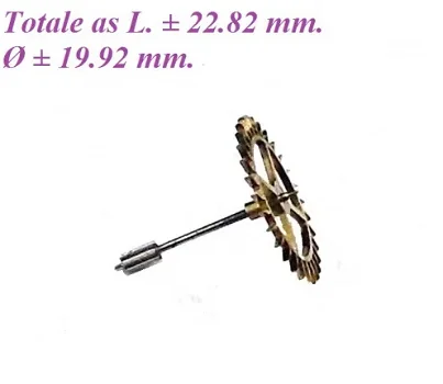 === Ankerwiel = Franse pendule = oud === 25716 - 1