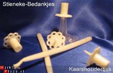 Kaars houdertjes Huwelijk Kaarten Bedankjes 3D