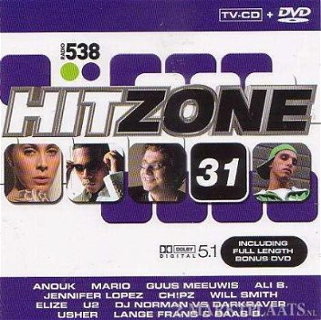 Radio 538 - Hitzone 31 (2 Disks CD & DVD) - 1