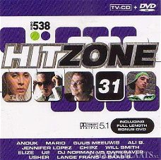 Radio 538 - Hitzone 31 (2 Disks CD & DVD)