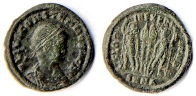 Romeinse munt Constantius Sear 3986 - 1