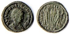 Romeinse munt Constantius Sear 3986