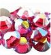 Swarovski 2028 Fuchsia AB 4mm ss16 10 Stuk - 1 - Thumbnail