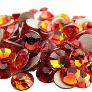 Swarovski 2028 Fire Opal 4mm ss16 10 Stuk - 1