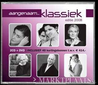 Aangenaam Klassiek Editie 2008 (2 CD & DVD) (3 Discs) - 1