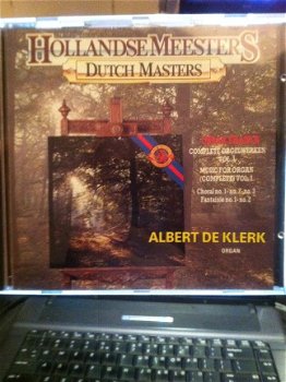 Cesar Auguste Franck - Music For Organ Albert de Klerk CD - 1