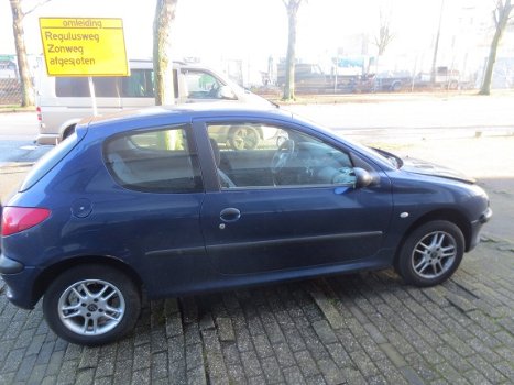 Peugeot 206 1.4 xr Plaatwerk en Diverse Onderdelen Sloopauto inkoop Den haag - 4