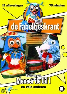 Fabeltjeskrant - Meneer De Uil 1  (DVD)