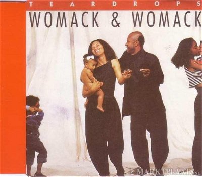 Womack & Womack - Teardrops 4 Track CDSingle - 1