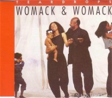 Womack & Womack - Teardrops 4 Track CDSingle