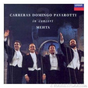 Carreras Domingo Pavarotti: The Three Tenors in Concert - Mehta (CD) - 1