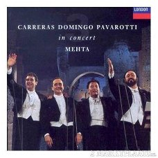 Carreras Domingo Pavarotti: The Three Tenors in Concert - Mehta  (CD)