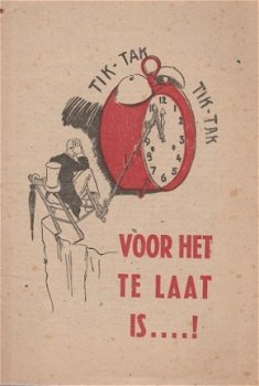 Max Blokzijl ; Voor het te laat is ...! - 1