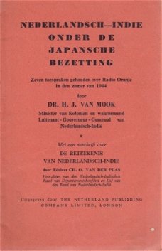 HJ van Mook ; Nederlands Indië onder de Japansche Bezetting