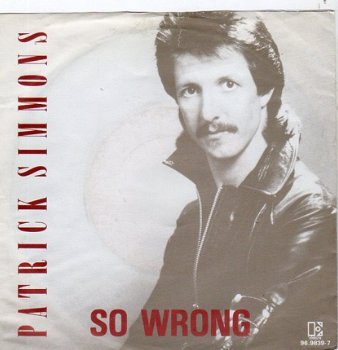 Patrick Simmons (Doobie Brothers) : So wrong (1983) - 1