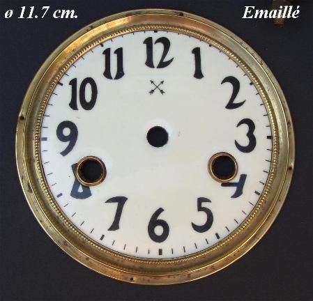 === Pendule uurwerk = Pfeilkreuz = oud === 10694 - Afbeelding 2