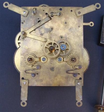 === Pendule uurwerk = Pfeilkreuz = oud === 10694 - Afbeelding 3