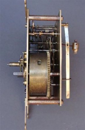 === Pendule uurwerk = Pfeilkreuz = oud === 10694 - Afbeelding 4