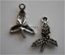 bedeltje/charm kerst:hulst groot - 24x17 mm - 1 - Thumbnail