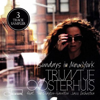 Trijntje Oosterhuis - Sundays in New York (3 Track CDSingle) - 1