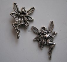 bedeltje/charm kerst:engeltje 05 - 22x14 mm