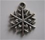 bedeltje/charm kerst:sneeuwster 05 - 20x15 mm - 1 - Thumbnail