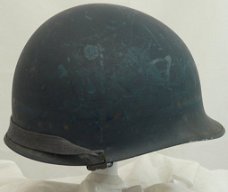 Helm, type: M53 (Troepenhelm), Politie / Mobiele Eenheid, 1979.(Nr.1)