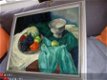 Kleurrijk gevarieerd Stilleven - HESSEL DE BOER 1946 - 1 - Thumbnail