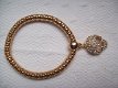 luxe armband goud met skull hanger vol swarovski kristal-letjes hippiemarkt - 3 - Thumbnail