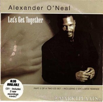 Alexander O'Neal - Let's Get Together 3 Track CDSingle - 1