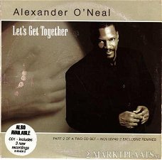 Alexander O'Neal - Let's Get Together 3 Track CDSingle