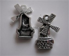 bedeltje/charm gebouw:molen - 20x14 mm