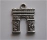 bedeltje/charm gebouw:arc de triomphe - 18x15 mm - 1 - Thumbnail