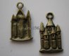 bedeltje/charm gebouw:kasteel brons - 23x12 mm - 1 - Thumbnail